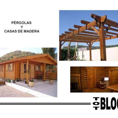 Pérgolas y casas de madera