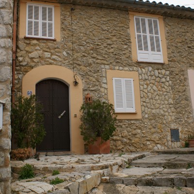 Persianas mallorquinas.