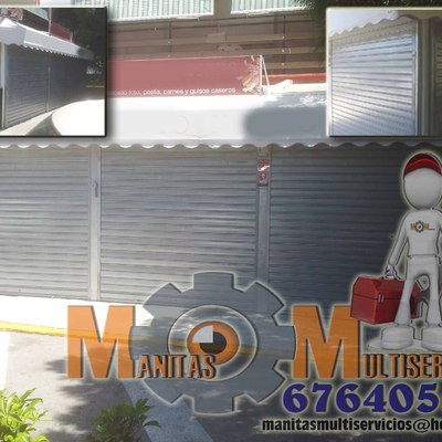 5 persianas motorizadas en bar