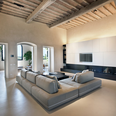 Microcemento clásico en vivienda privada