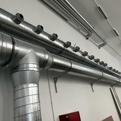 Conducto circular  impulsión con toberas Madel