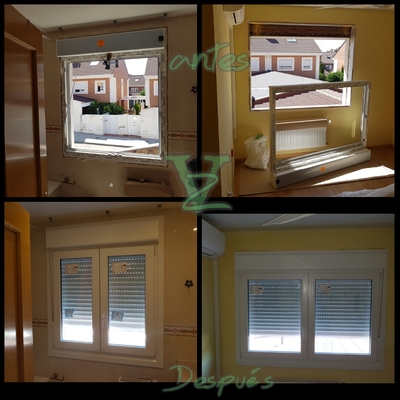 Sustitución de ventanas en Rivas Vaciamadrid rf Miguel