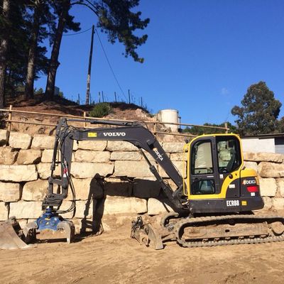 Muro de Rocalla. ROEXCA. Excavaciones Catalunya