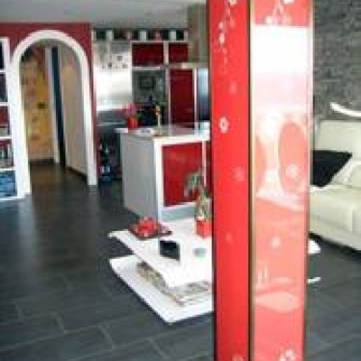 pilar decorativo iluminado y decoracion china