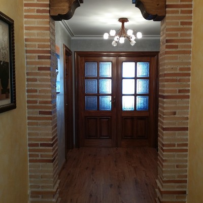 PILARES LADRILLO VISTO