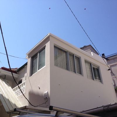 pintado de fachada. despues