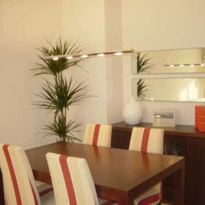 PINTURA DE COMEDOR EN COLOR BLANCO 