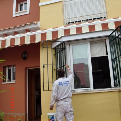 Pintura decorativa de fachadas