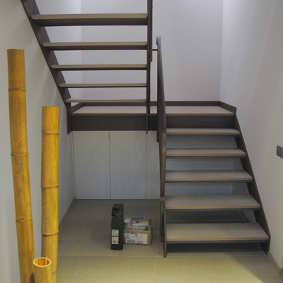 Pintura en escaleras