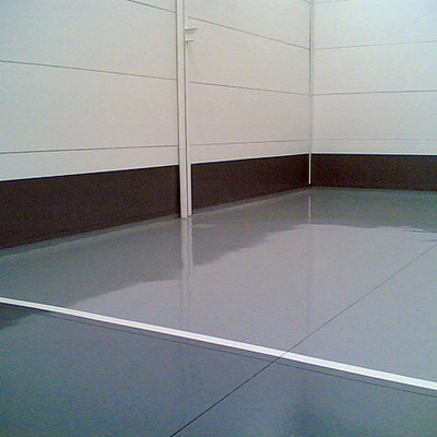 Pintura en nave industrial