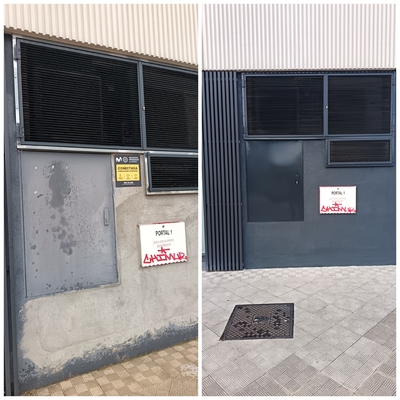 Pintura fachada comunidad de vecinos