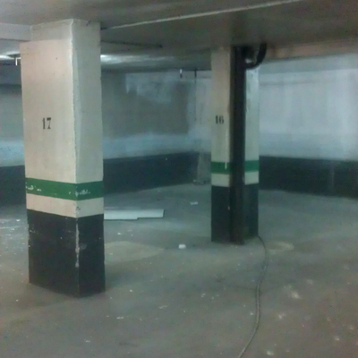 Pintura garaje de dos plantas