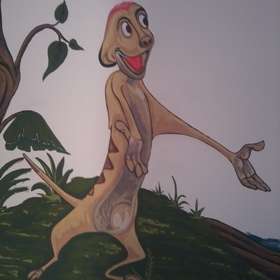 pintura habitación niño