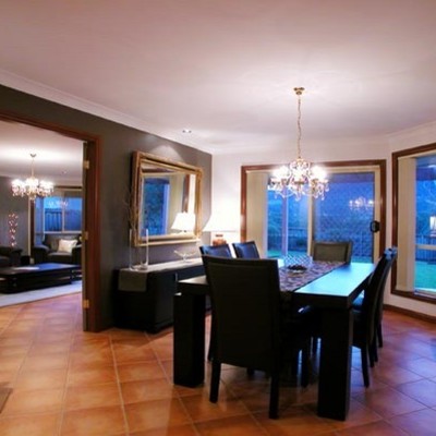 Pintura interior de salón comedor