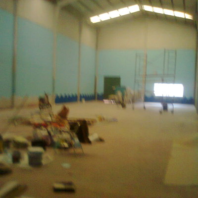 pintura parque de bolas