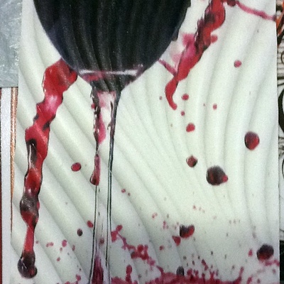 Pintura relieve decorativo