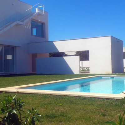 Piscina con Skimmers