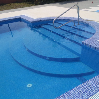 Piscina de hormigón armado