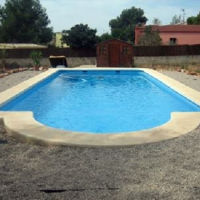 piscina de poliester 