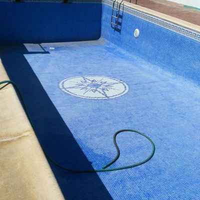 piscina reparada