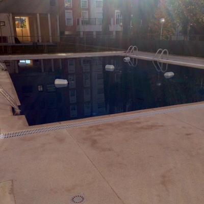 Piscina rebosadero munich