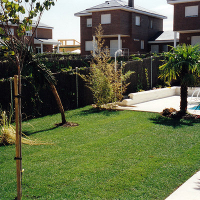 PISCINA Y JARDIN SEVILLA LA NUENA