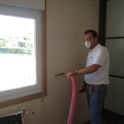 Piso 1º en Cambre ( A Coruña) con Supafil