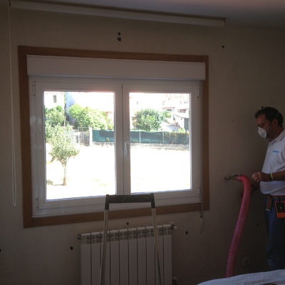 Piso 1º en Cambre ( A Coruña) con Supafil