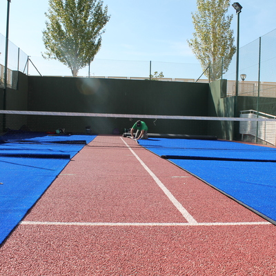pista de padel césped artificial ecocestal
