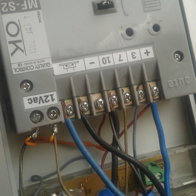 Placa auta. desmontada.