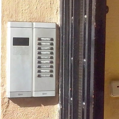 placa golmar con leds luminosos + 18 pulsadores