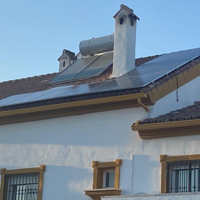 Instalación de placa solar