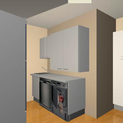 Plano cocina moderna