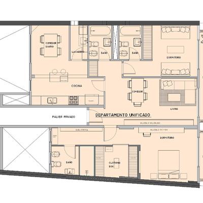 PLANTA DE NUEVA DISTRIBUCIÓN VIVIENDA