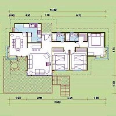 Plano planta vivienda