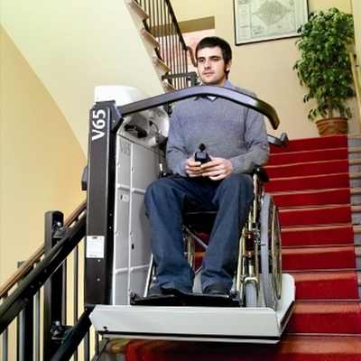 plataforma salvaescaleras tramo curvo