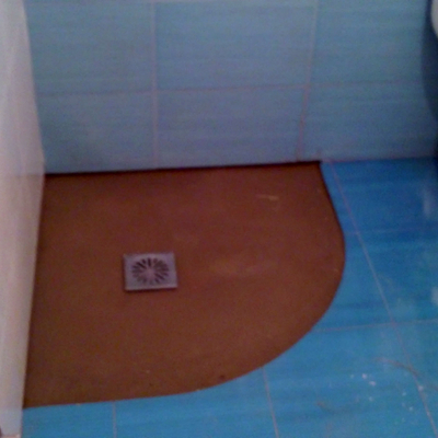 plato de ducha a  medida 