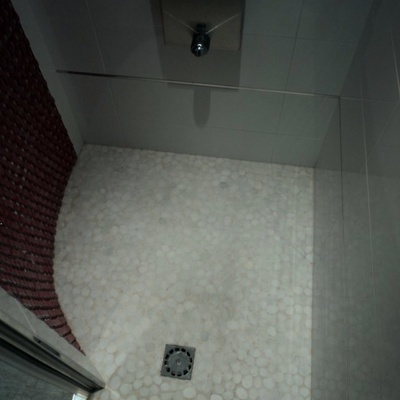 Plato de ducha de obra