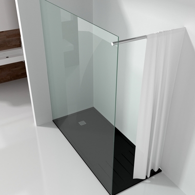 Plato de ducha y mampara a medida