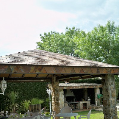 PORCHE DE PIZARRA DE COLOR