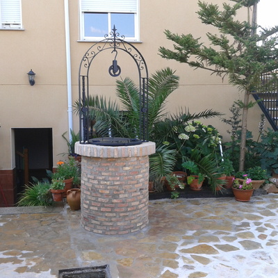 Pozos de decoración.