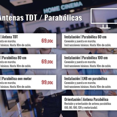 Precio Instalacion antena TDT