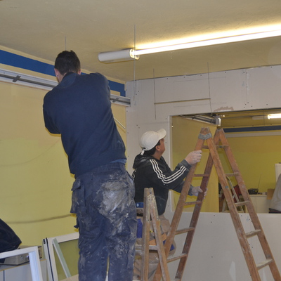 Preparación de instalación por conductos