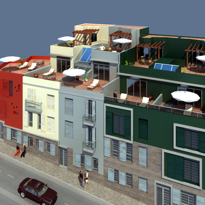 PROYECTO DE EDIFICIO DE 17 VIVIENDAS EN SAN JUAN.LAS PALMAS GC