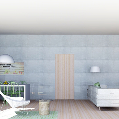 Proyecto de Interiorismo: Reforma salón 12m2