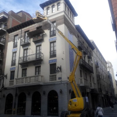 PROYECTO, DIRECCIÓN Y COORDINACIÓN DE SEGURIDAD Y SALUD DE REHABILITACIÓN DE FACHADAS EN PALACIO