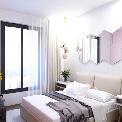 Home staging, render