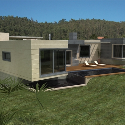 Vivienda unifamiliar en Pías (Ponteareas)