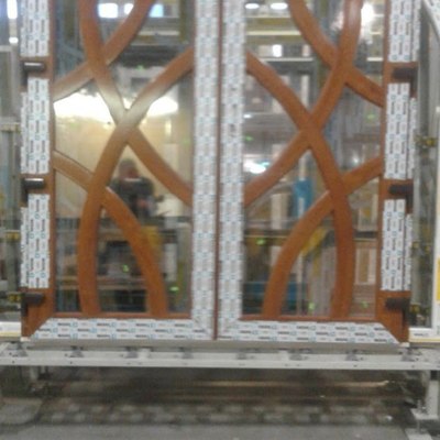 Puerta de dos hojas