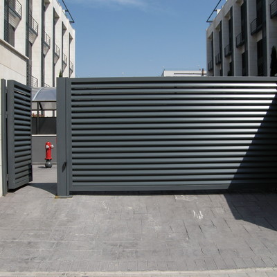 PUERTA ACCESO GARAJE Y PEATONAL